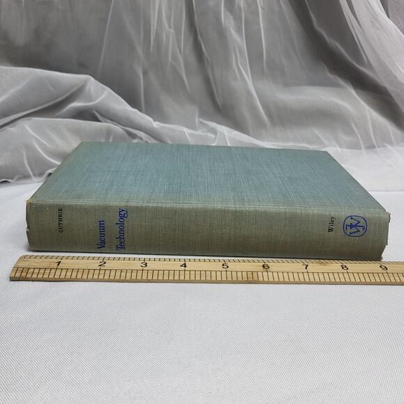 VTG 1963 Vacuum Technology Andrew Guthrie Alameda State College Physics Textbook - Picture 13 of 13